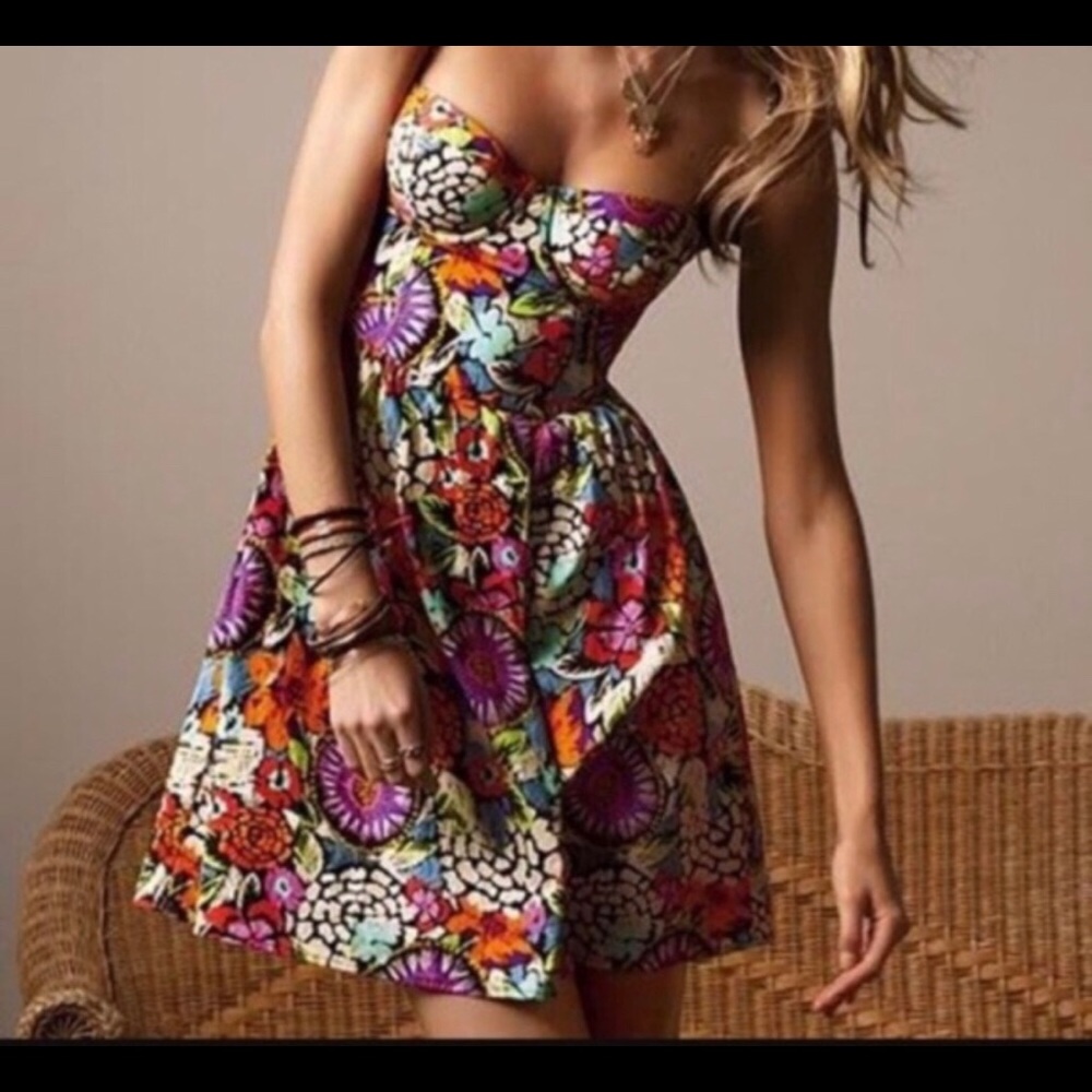 Beautiful spring floral dress